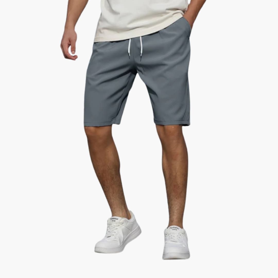 Herren Shorts Relaxed Fit Freizeit mit Kordelzug und Seitentaschen