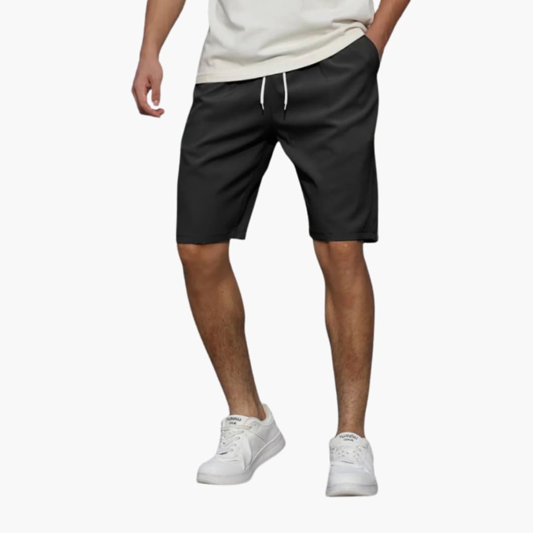 Herren Shorts Relaxed Fit Freizeit mit Kordelzug und Seitentaschen