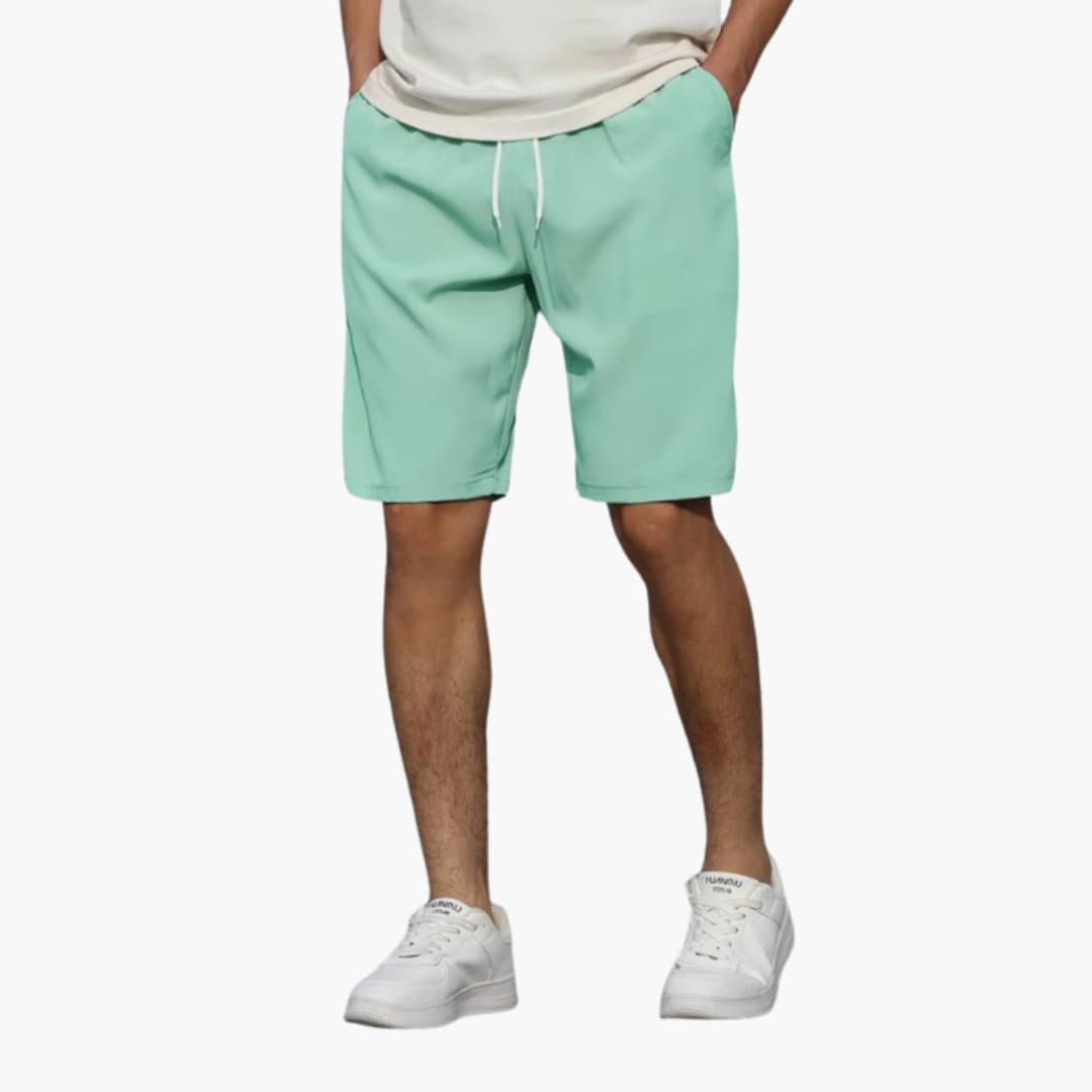 Herren Shorts Relaxed Fit Freizeit mit Kordelzug und Seitentaschen