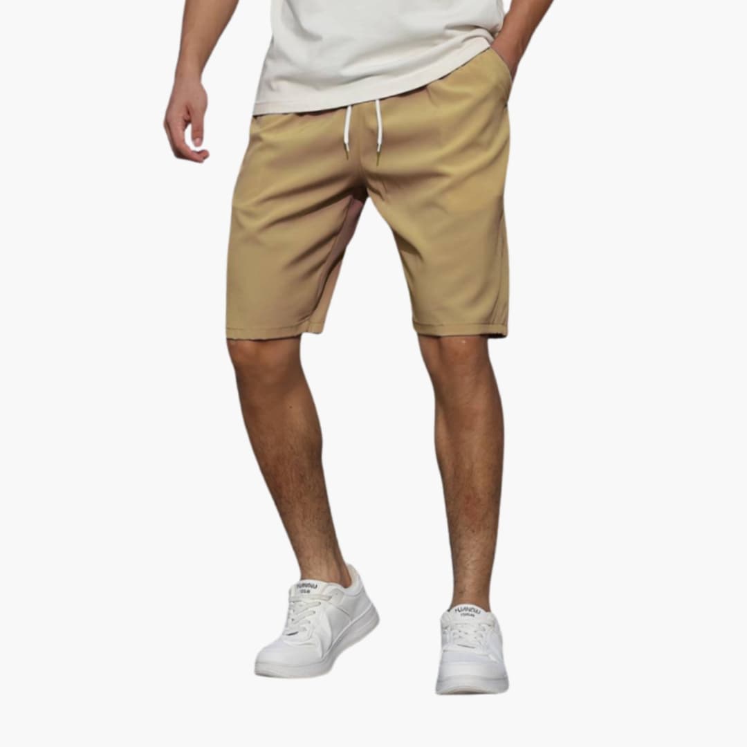 Herren Shorts Relaxed Fit Freizeit mit Kordelzug und Seitentaschen