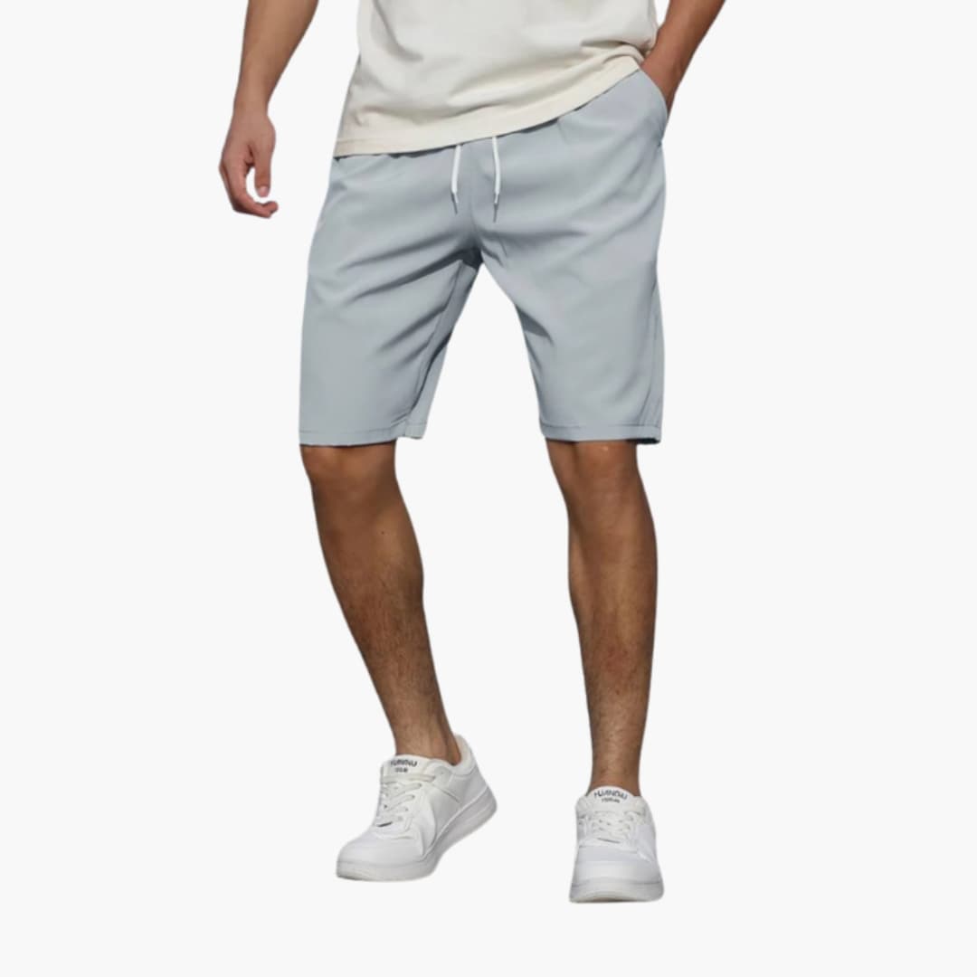 Herren Shorts Relaxed Fit Freizeit mit Kordelzug und Seitentaschen