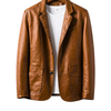 Damen Jacke Slim Fit mit Knopfverschluss und Reverskragen