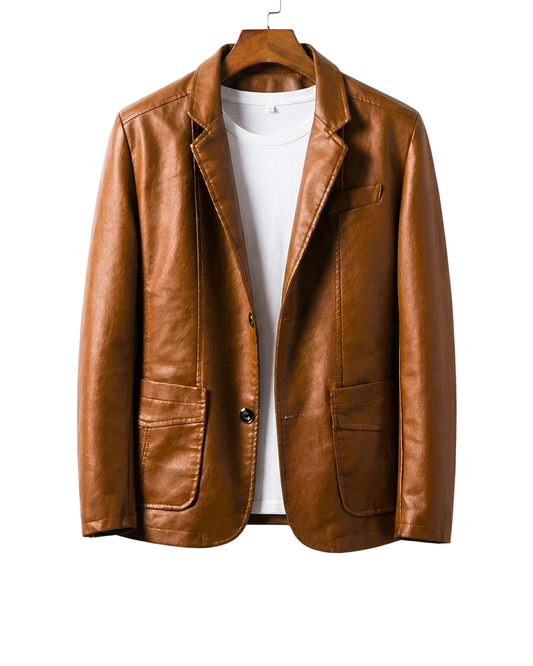 Damen Jacke Slim Fit mit Knopfverschluss und Reverskragen