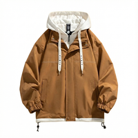 Herren Jacke Regular Fit mit Kapuze und gefüttertem Innenfutter