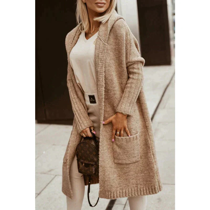 Lange Strickjacke - Valentina