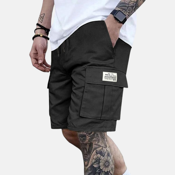 Cargo-Shorts Herren Relaxed Fit Freizeit Sommer