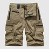Cargo Shorts Herren Regular Fit Freizeit Taktischer Stil