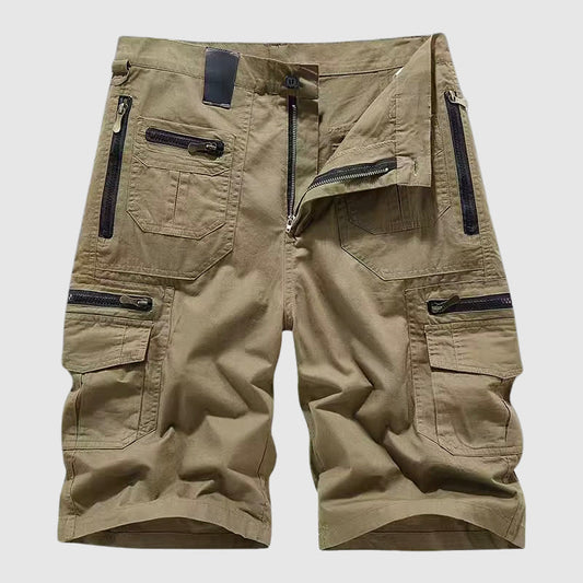 Cargo Shorts Herren Regular Fit Freizeit Taktischer Stil