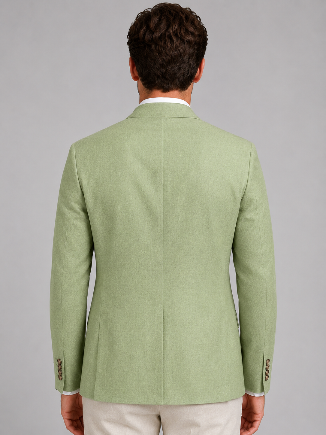 Herren Blazer Slim Fit mit Reverskragen und Brusttaschen