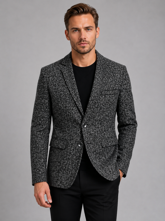 Herren Blazer Slim Fit Casual