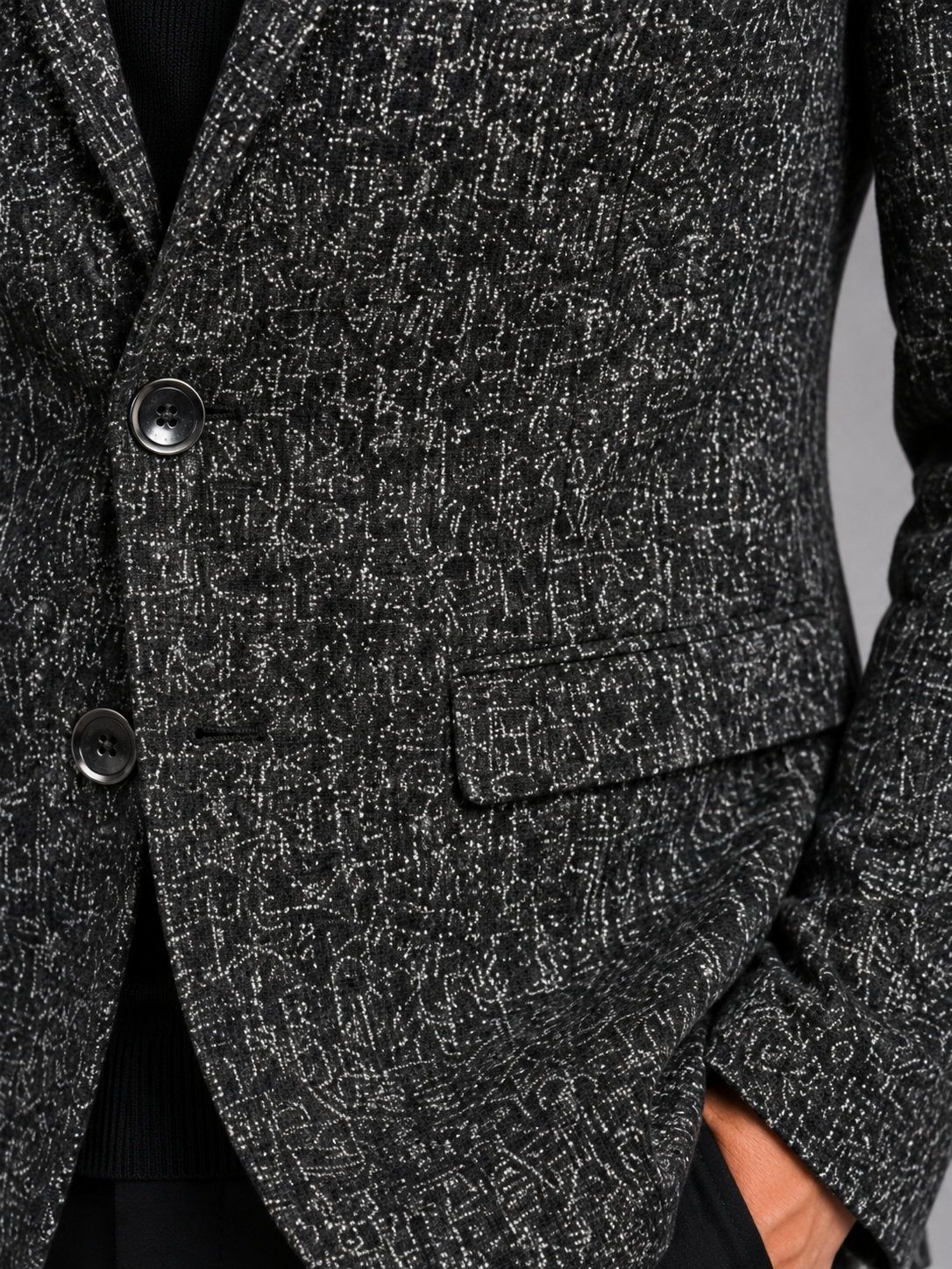 Herren Blazer Slim Fit Casual