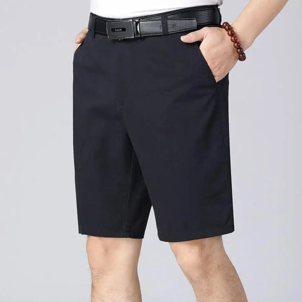 Chinoshorts Herren Regular Fit Freizeit Sommer