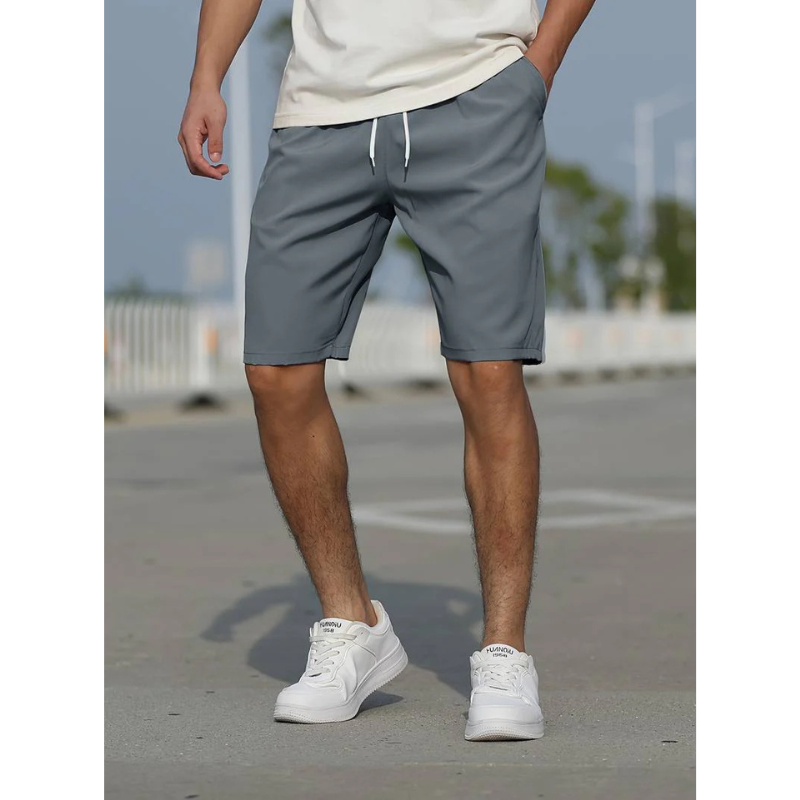 Herren Shorts Regular Fit Sommer Freizeit mit elastischem Bund