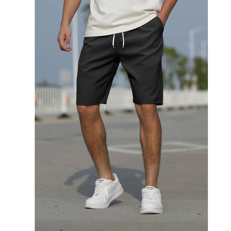 Herren Shorts Regular Fit Sommer Freizeit mit elastischem Bund