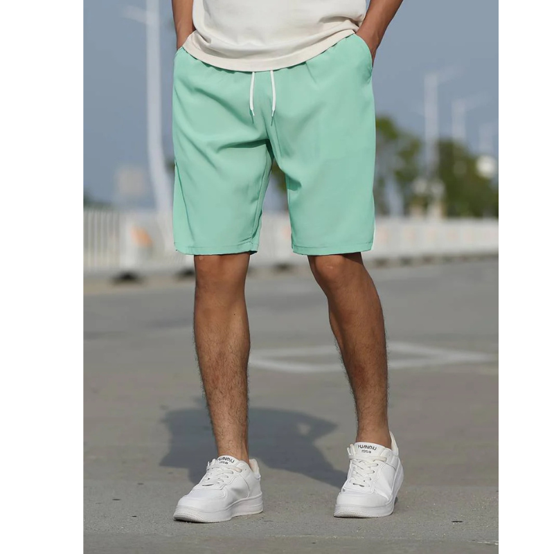 Herren Shorts Regular Fit Sommer Freizeit mit elastischem Bund