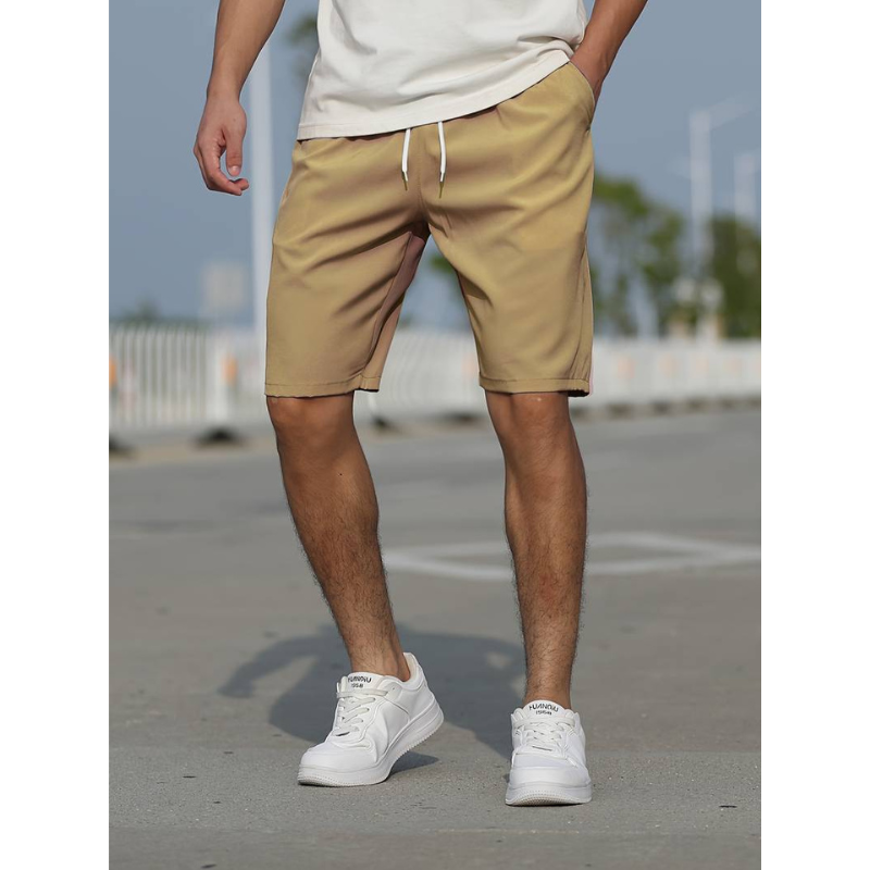 Herren Shorts Regular Fit Sommer Freizeit mit elastischem Bund