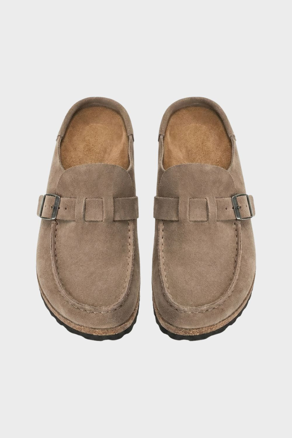 Damen Clogs mit verstellbarem Schnallenriemen