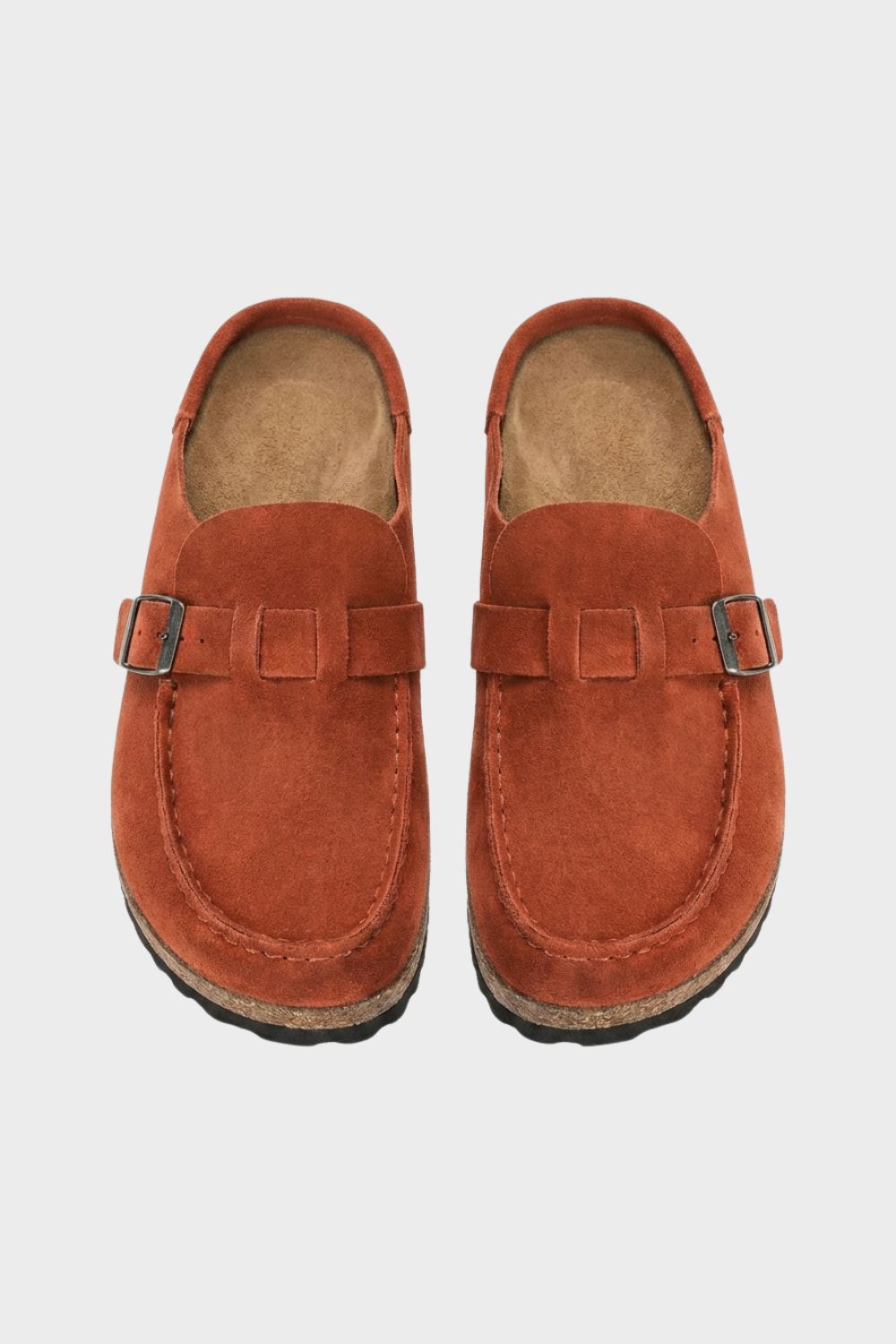 Damen Clogs mit verstellbarem Schnallenriemen