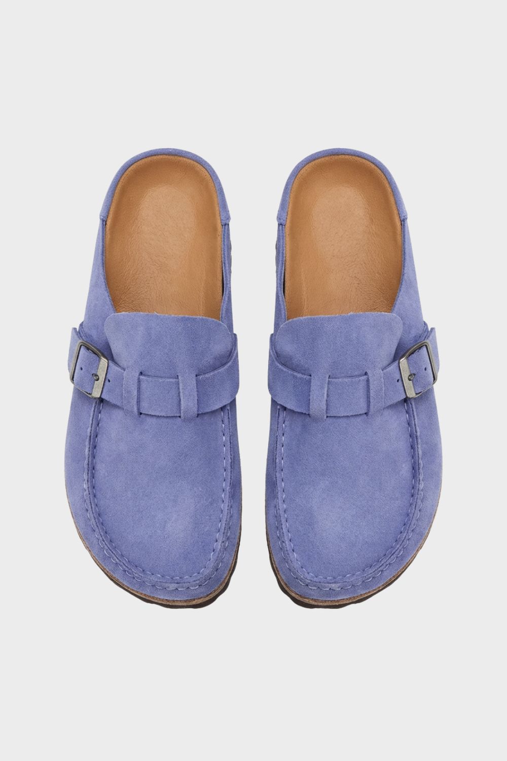 Damen Clogs mit verstellbarem Schnallenriemen