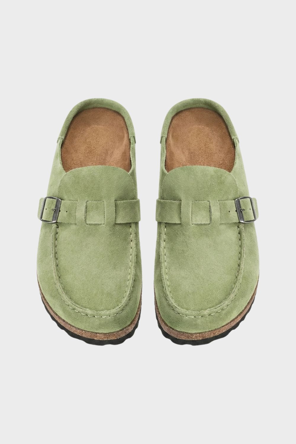 Damen Clogs mit verstellbarem Schnallenriemen