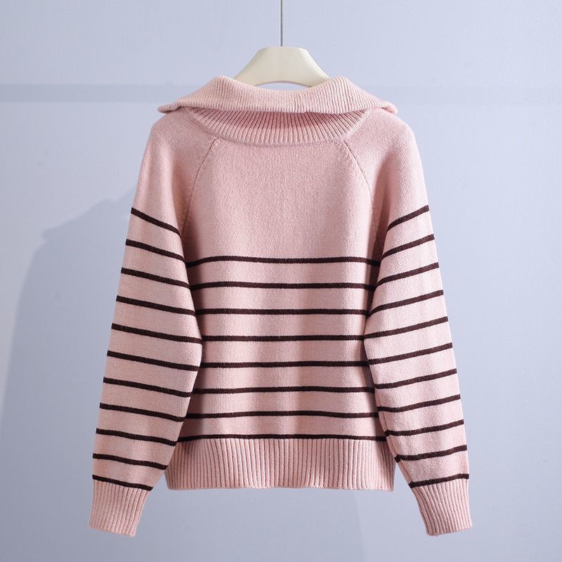 Damen Zip-Pullover Regular Fit mit geripptem Kragen