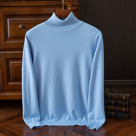 Damen Rollkragenpullover Relaxed Fit mit umgeschlagenem Kragen