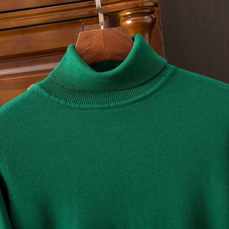 Damen Rollkragenpullover Relaxed Fit mit umgeschlagenem Kragen