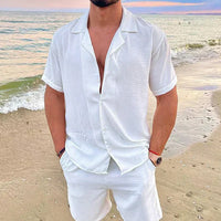 Elegantes Herren Sommer-Set mit Struktur | 