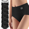 Damen High Waist Unterwäsche Slim Fit Alltag Bequem