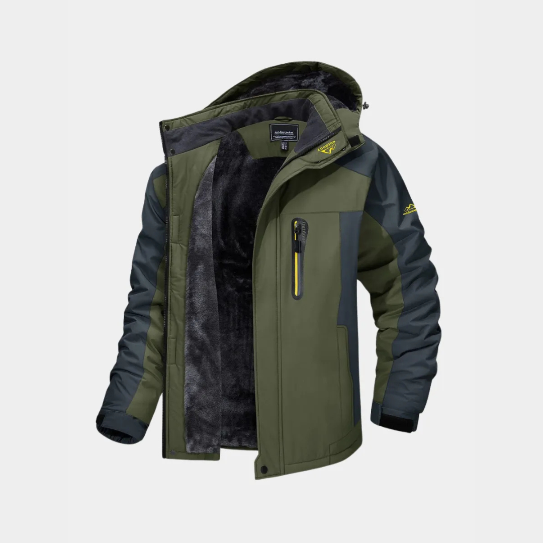 Wasserdichte Damenjacke Regular Fit Freizeit mit Fleecefutter