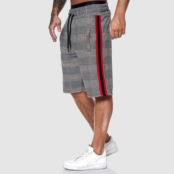 Karierte Shorts Herren Regular Fit Freizeit sommerlich lässig