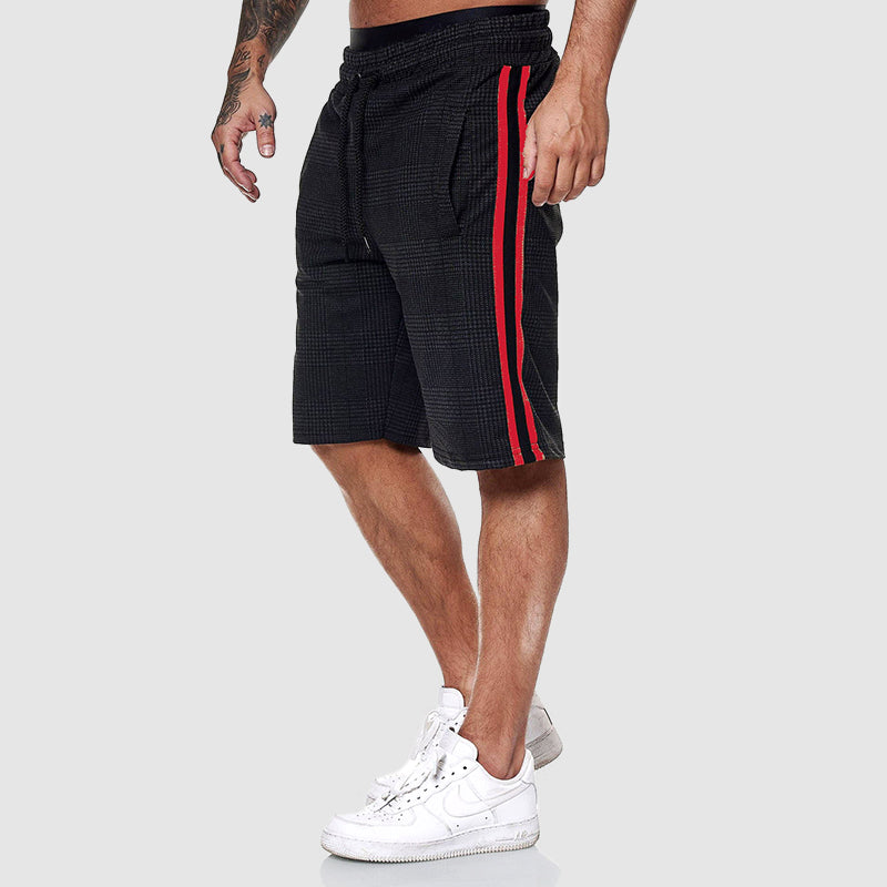 Karierte Shorts Herren Regular Fit Freizeit sommerlich lässig