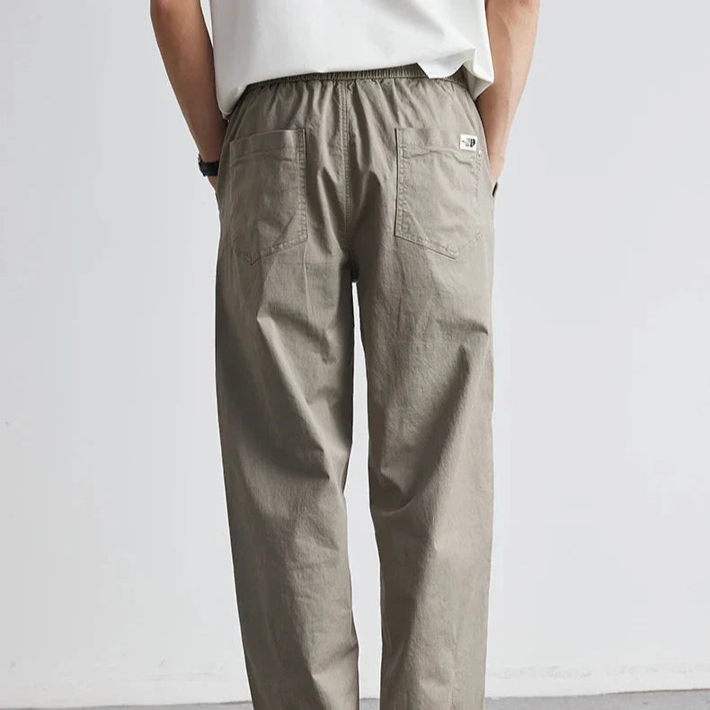 Herren Hose, entspannte Passform mit Kordelzug