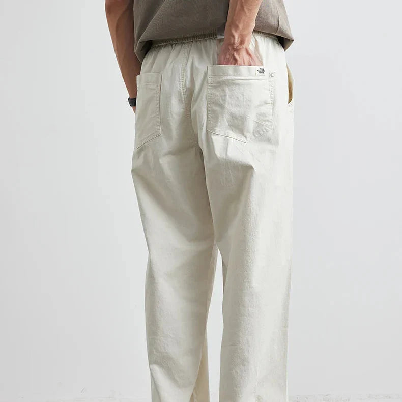 Herren Hose, entspannte Passform mit Kordelzug