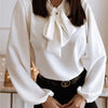 EmmysBlouse I Bluse mit Schleife für Frauen