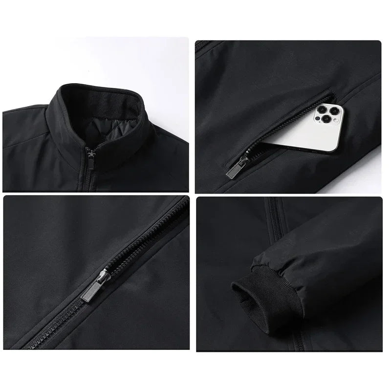 Herren Steppjacke Regular Fit mit gefüttertem Innenfutter