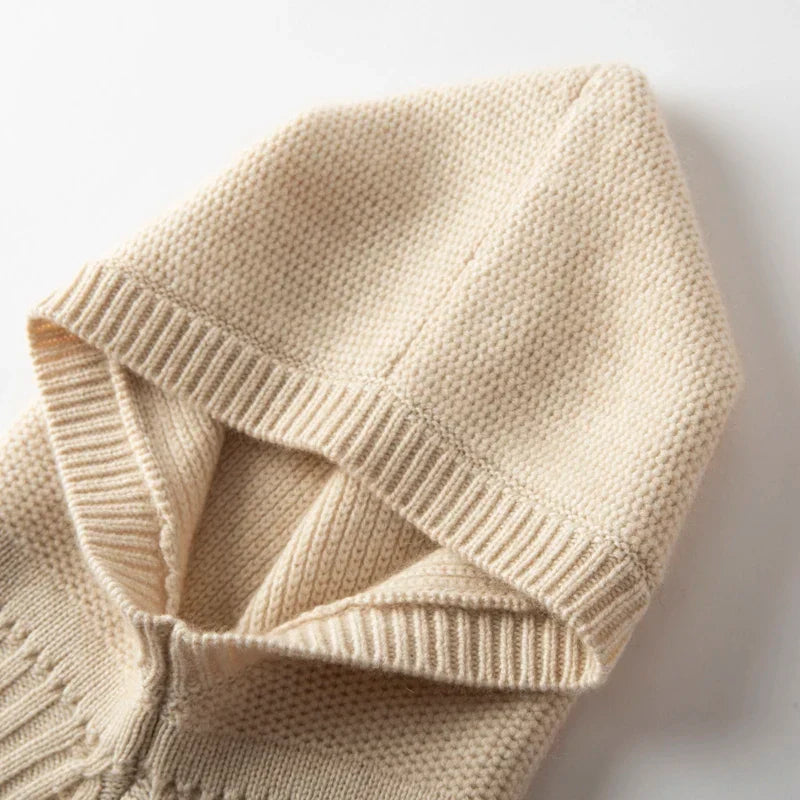 Damen Kapuzenschal Regular Fit Winter