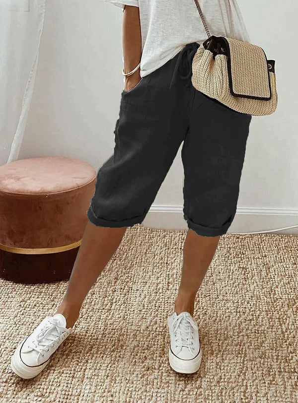 Damenhose Regular Fit Elegant für Sommer Freizeit und Büro