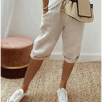 Damenhose Regular Fit Elegant für Sommer Freizeit und Büro