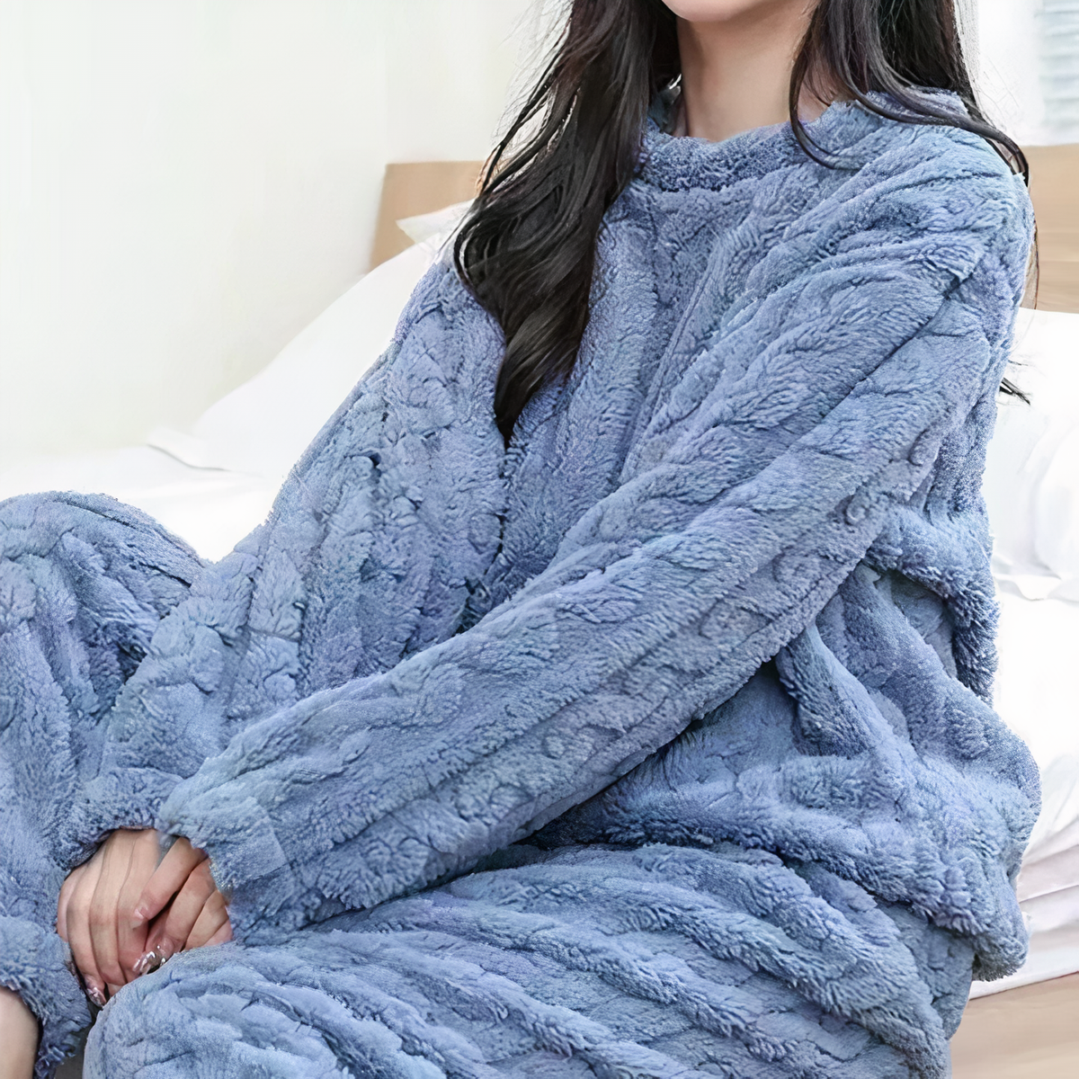 Damen Pyjama-Set Relaxed Fit Winter
