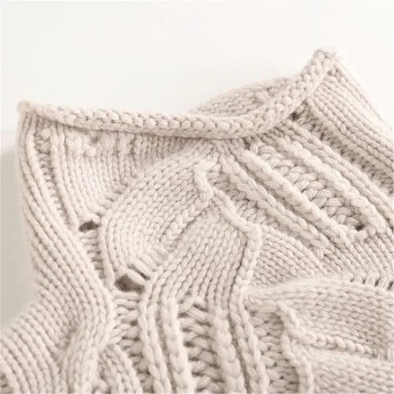 Damen Rollkragenpullover Regular Fit mit Kabelstrick