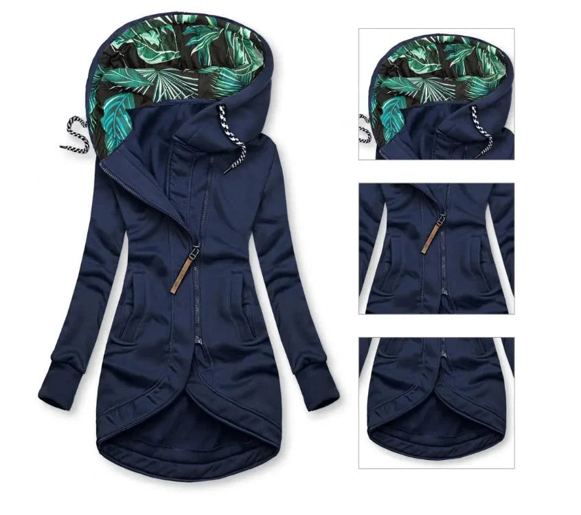 Damen Wintermantel Slim Fit Wasser- und winddicht Freizeit