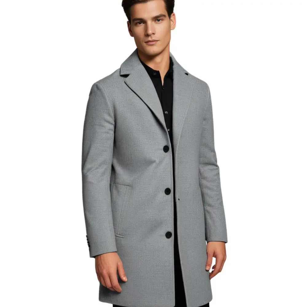 Damen Übermantel Regular Fit mit bodenlanger Länge und gefüttertem Innenfutter
