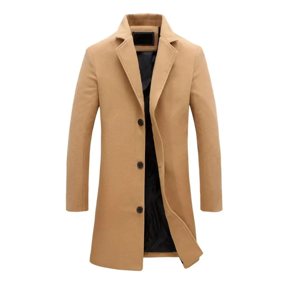 Damen Übermantel Regular Fit mit bodenlanger Länge und gefüttertem Innenfutter