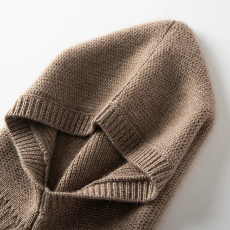 Damen Kapuzenschal Regular Fit Winter