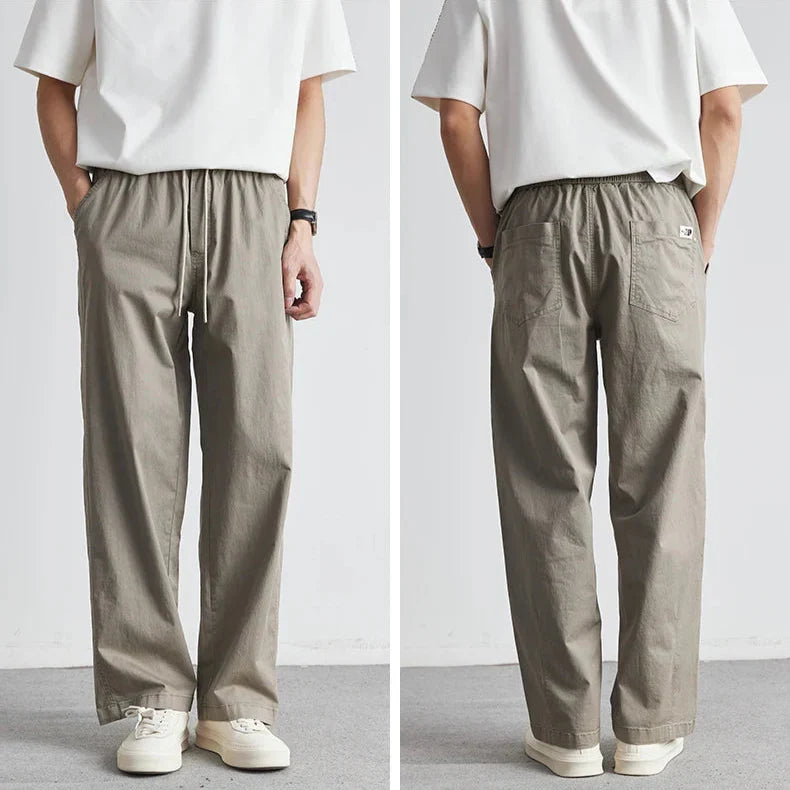Herren Hose, entspannte Passform mit Kordelzug
