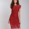 Talina | Elegantes Spitzenkleid für Frühling & Feste – Figurbetonter Schnitt mit Raffinierten Details