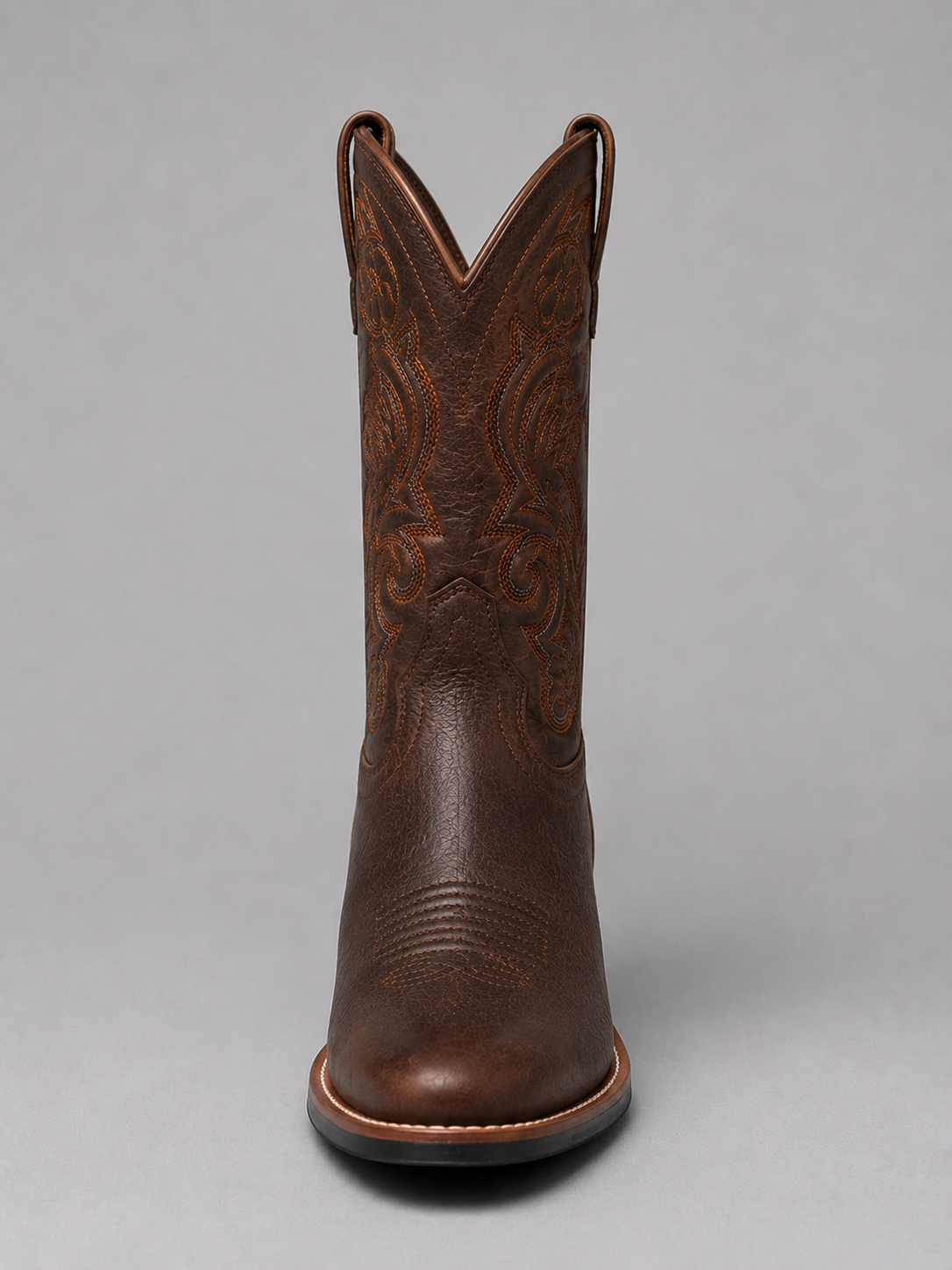 Damen Cowboy-Stiefel Kniehoch mit Stickverzierung