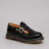 Damen Mary Jane Ballerinas mit Doppelriemen und Chunky-Sohle