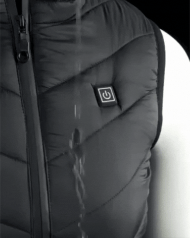 Beheizbare Weste Damen Slim Fit Freizeit Winter